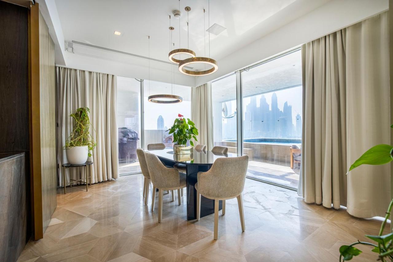 Five Palm Jumeirah 2Br Luxury Penthouse , Full Marina See View With Private Pool 迪拜 外观 照片