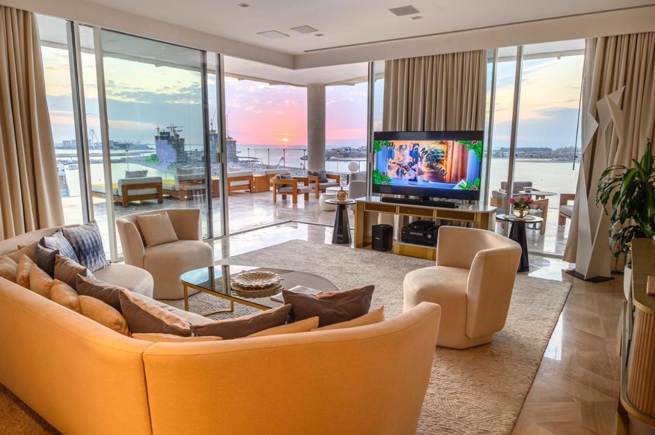 Five Palm Jumeirah 2Br Luxury Penthouse , Full Marina See View With Private Pool 迪拜 外观 照片