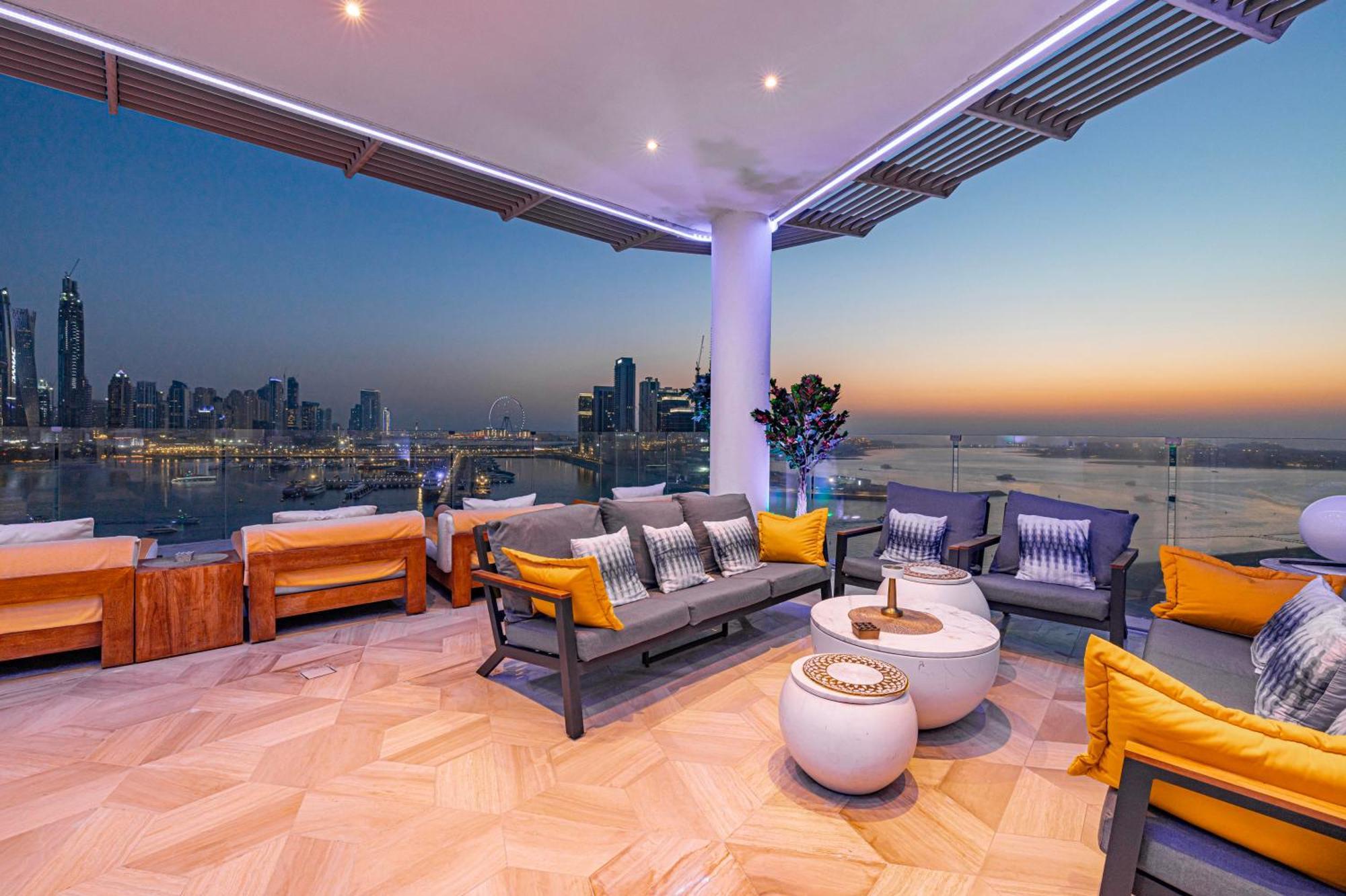 Five Palm Jumeirah 2Br Luxury Penthouse , Full Marina See View With Private Pool 迪拜 外观 照片