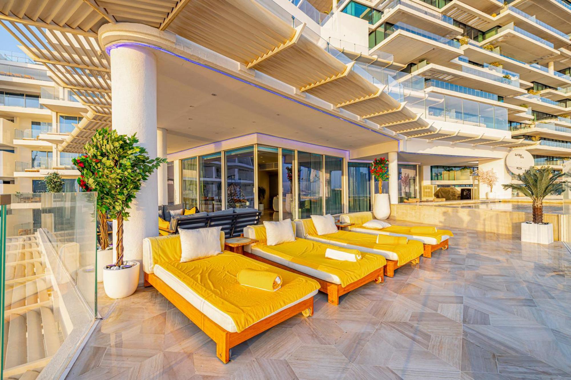Five Palm Jumeirah 2Br Luxury Penthouse , Full Marina See View With Private Pool 迪拜 外观 照片