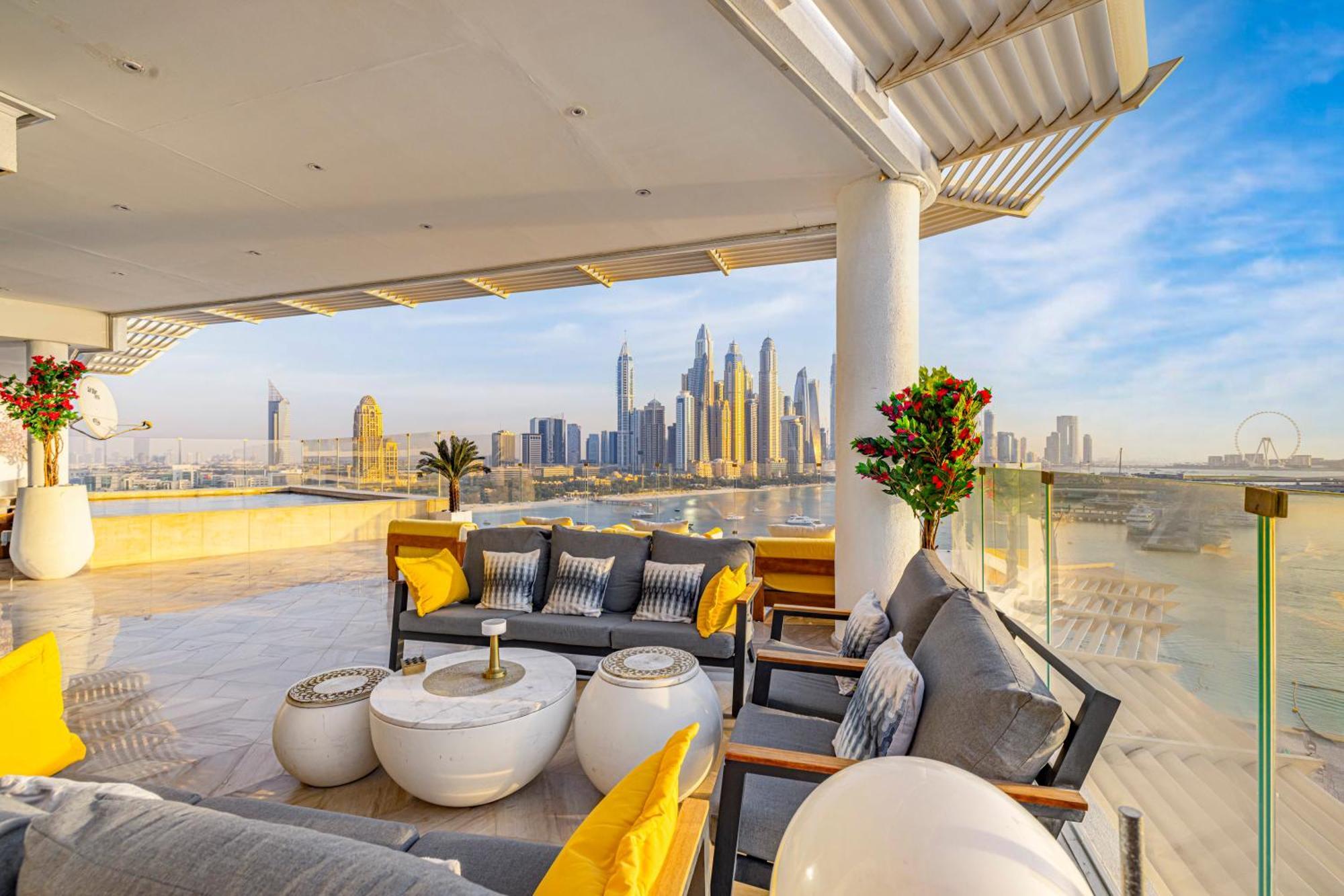 Five Palm Jumeirah 2Br Luxury Penthouse , Full Marina See View With Private Pool 迪拜 外观 照片