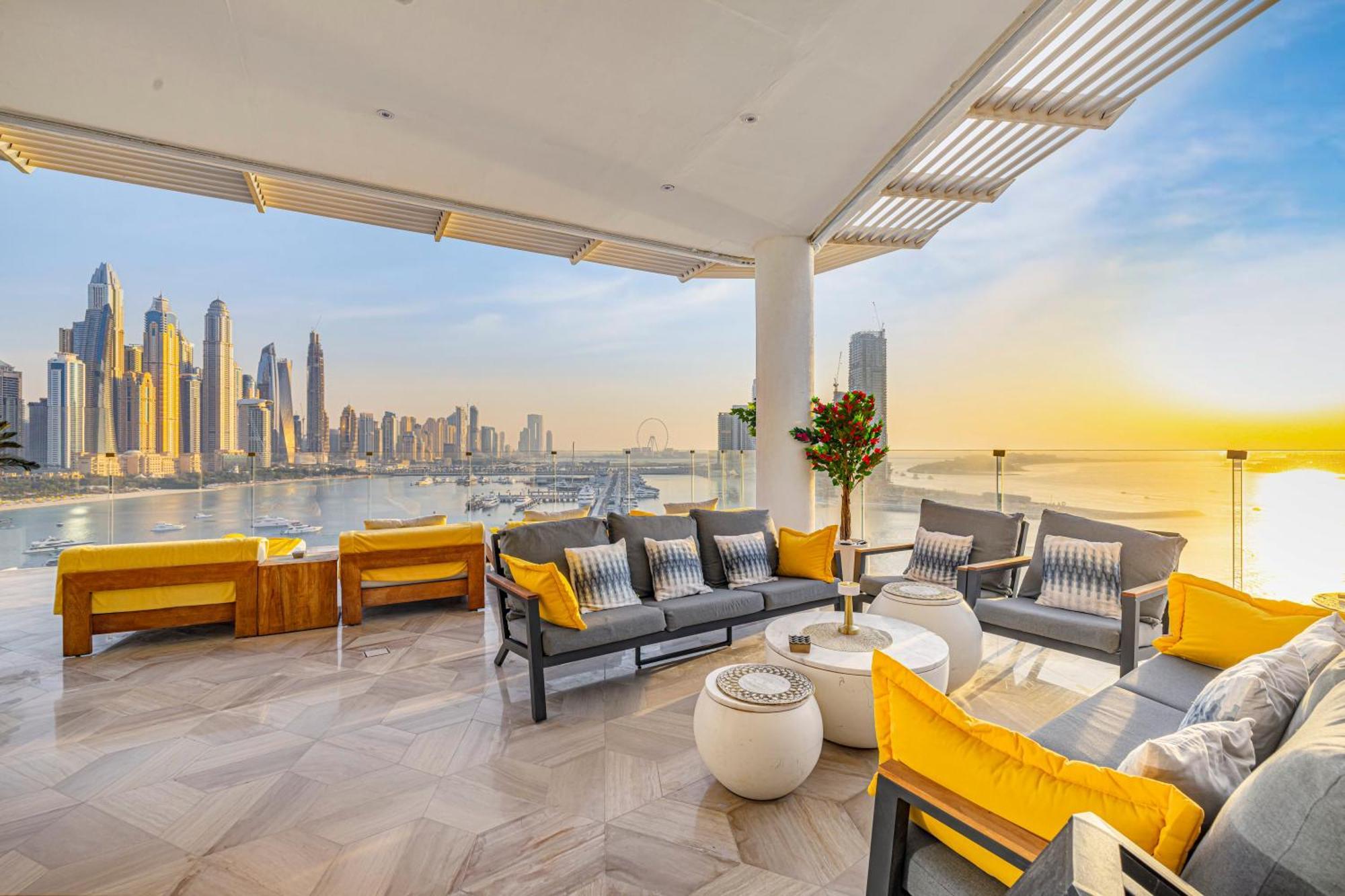 Five Palm Jumeirah 2Br Luxury Penthouse , Full Marina See View With Private Pool 迪拜 外观 照片