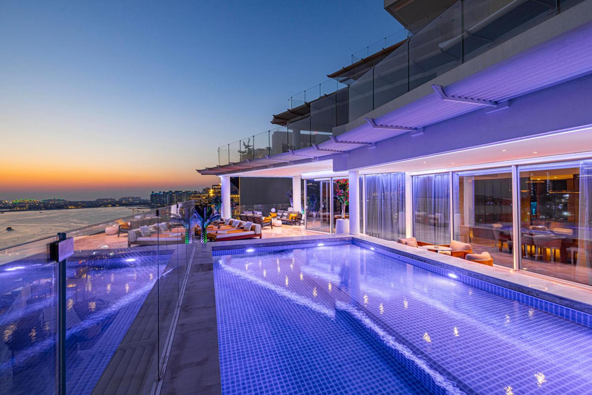 Five Palm Jumeirah 2Br Luxury Penthouse , Full Marina See View With Private Pool 迪拜 外观 照片