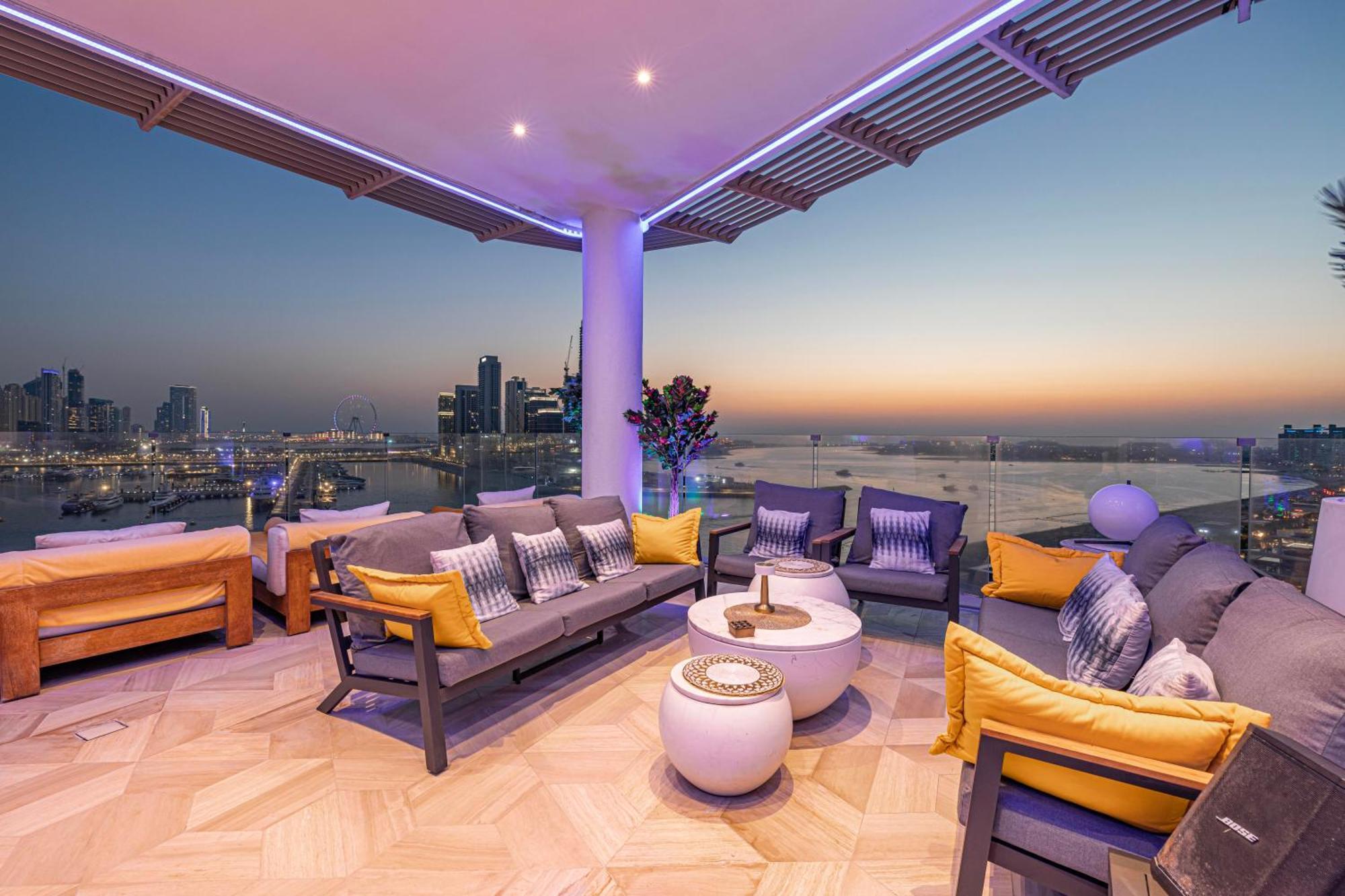 Five Palm Jumeirah 2Br Luxury Penthouse , Full Marina See View With Private Pool 迪拜 外观 照片