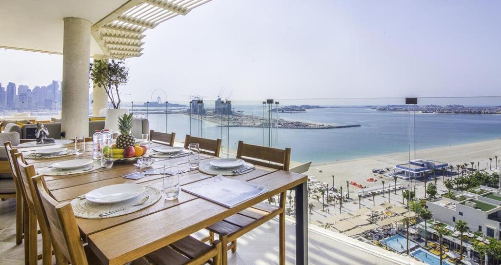 Five Palm Jumeirah 2Br Luxury Penthouse , Full Marina See View With Private Pool 迪拜 外观 照片