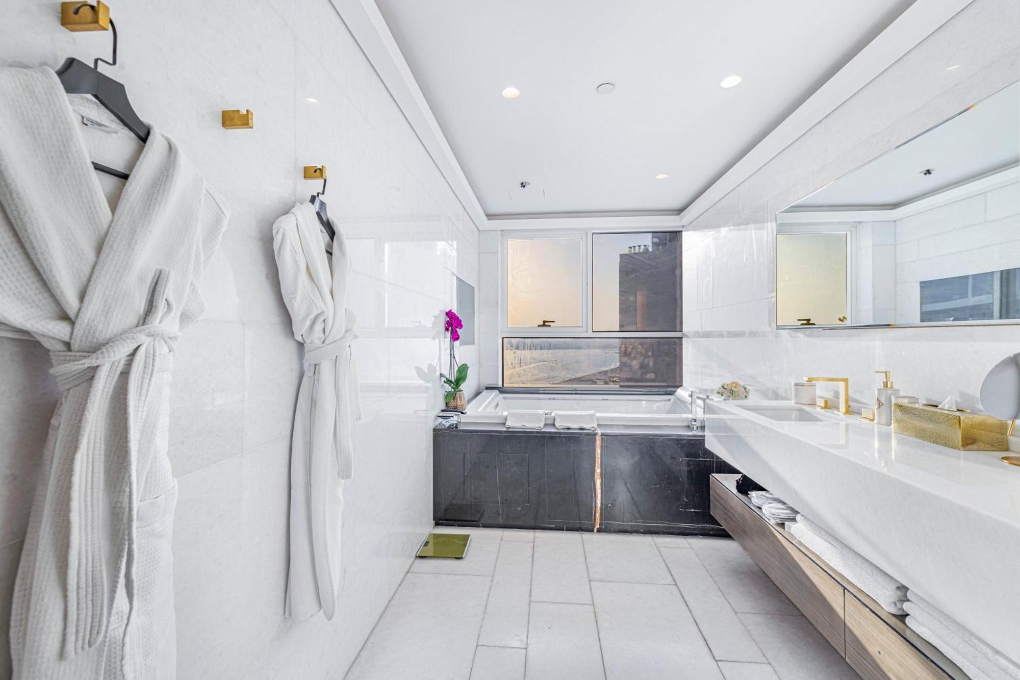 Five Palm Jumeirah 2Br Luxury Penthouse , Full Marina See View With Private Pool 迪拜 外观 照片